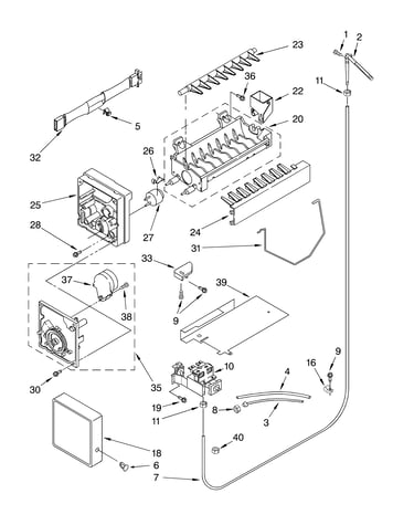 Icemaker/optional
