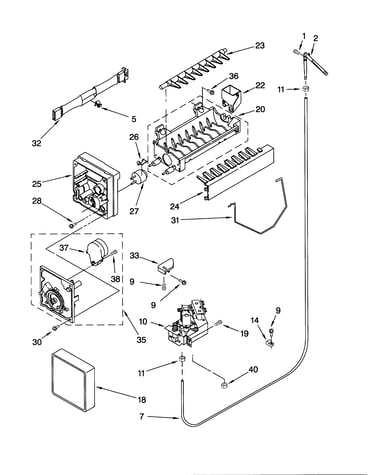Icemaker/optional