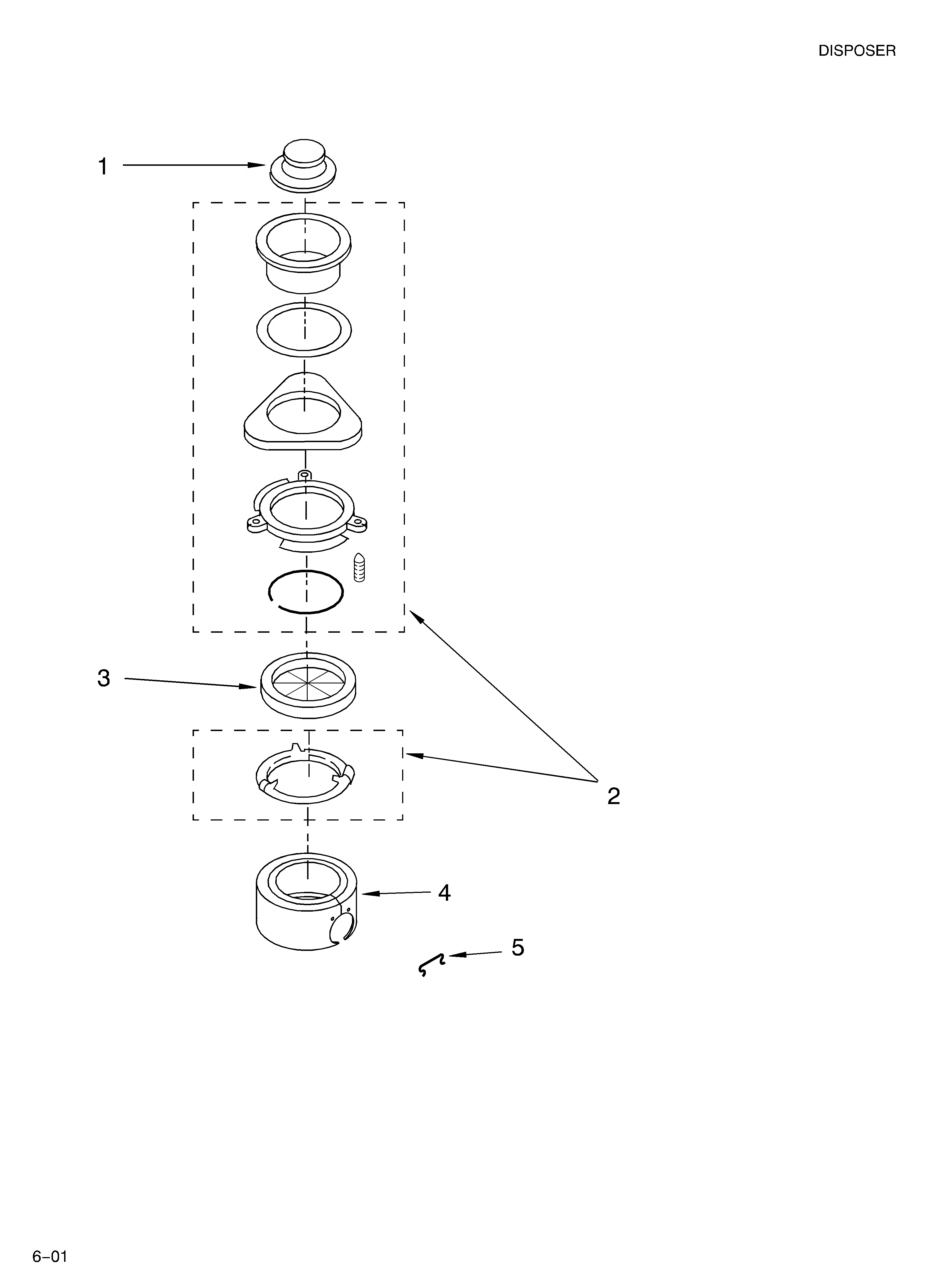 Upper housing & flange parts