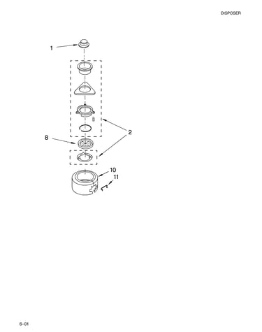 Upper housing and flange parts