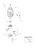 Lower housing & motor parts