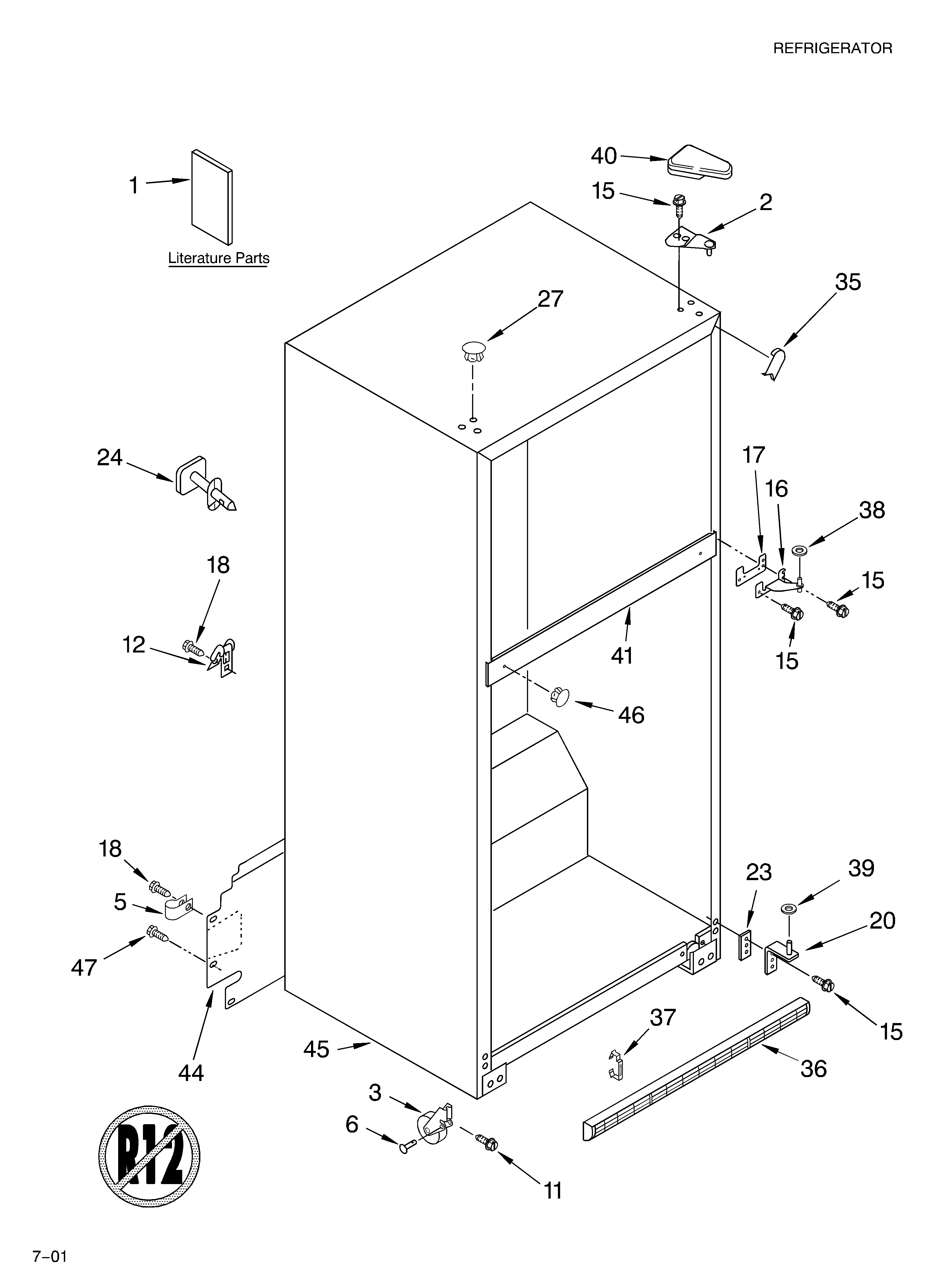 Cabinet/literature