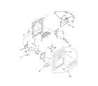 Whirlpool ED22TEXHN04 dispenser front diagram