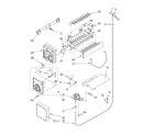 Whirlpool 4YED27DQFW04 icemaker/optional diagram