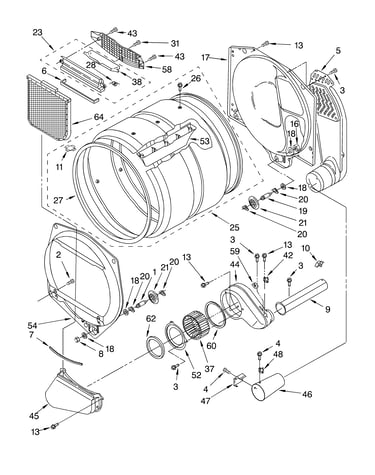 Upper and lower bulkhead
