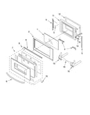 Microwave door