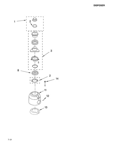 Upper housing & flange parts