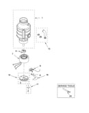 Lower housing & motor parts