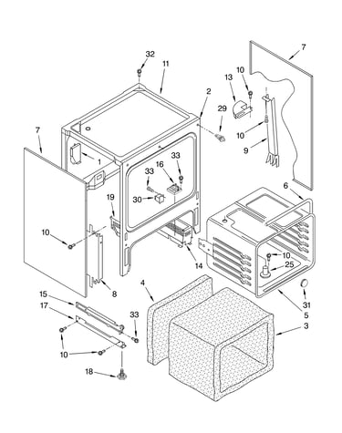 Oven chassis