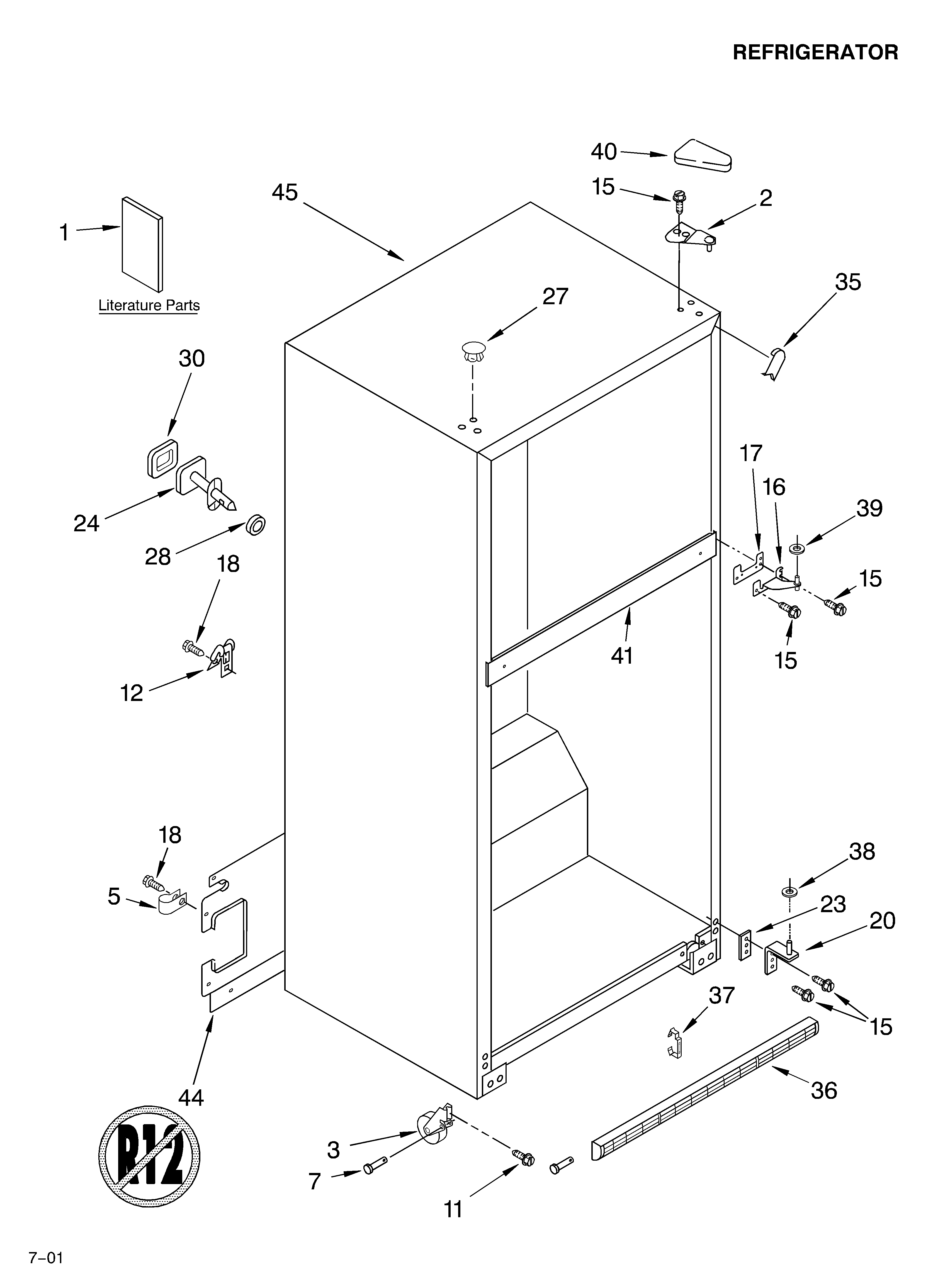 CABINET/LITERATURE