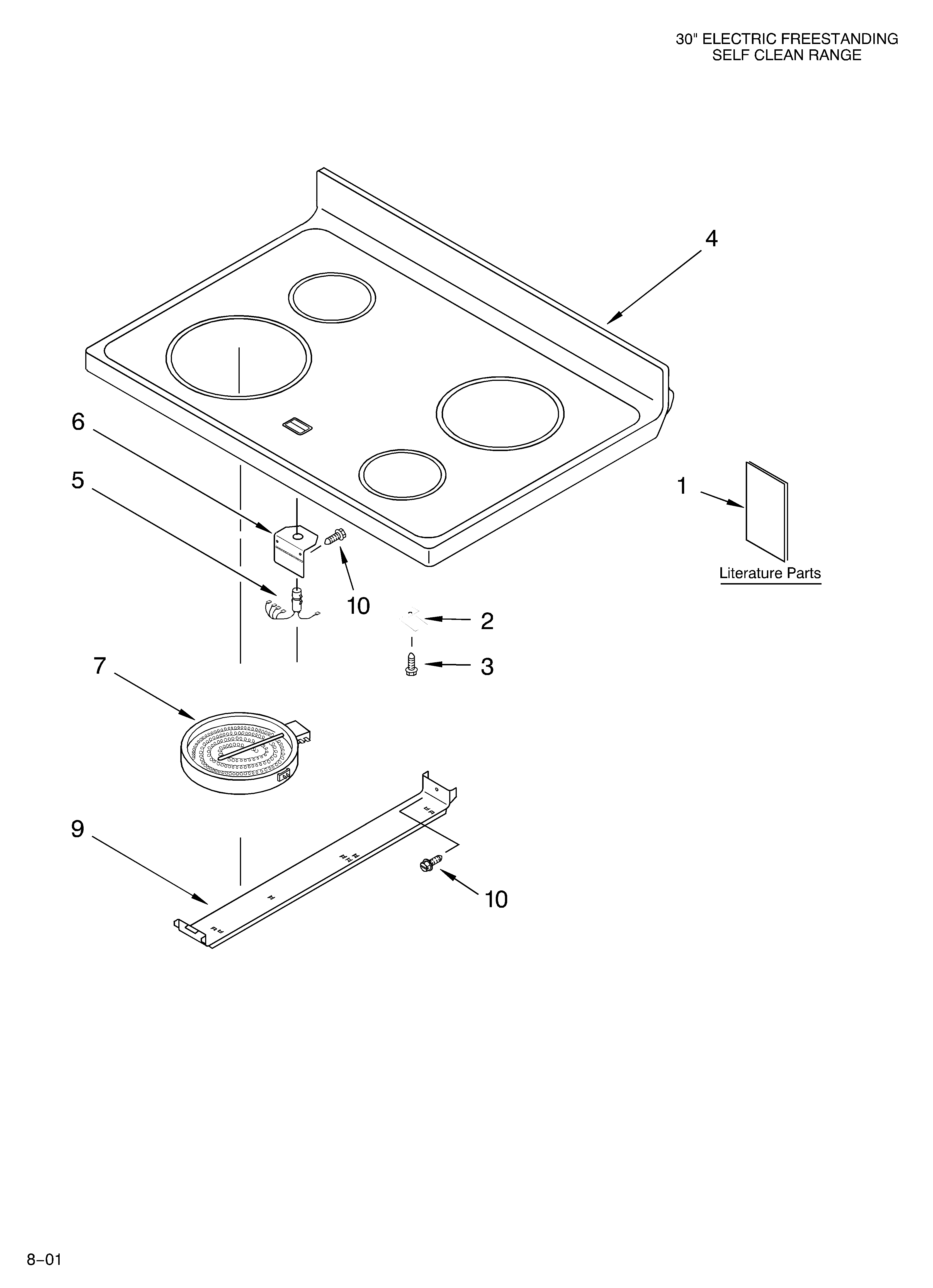 Cooktop/literature