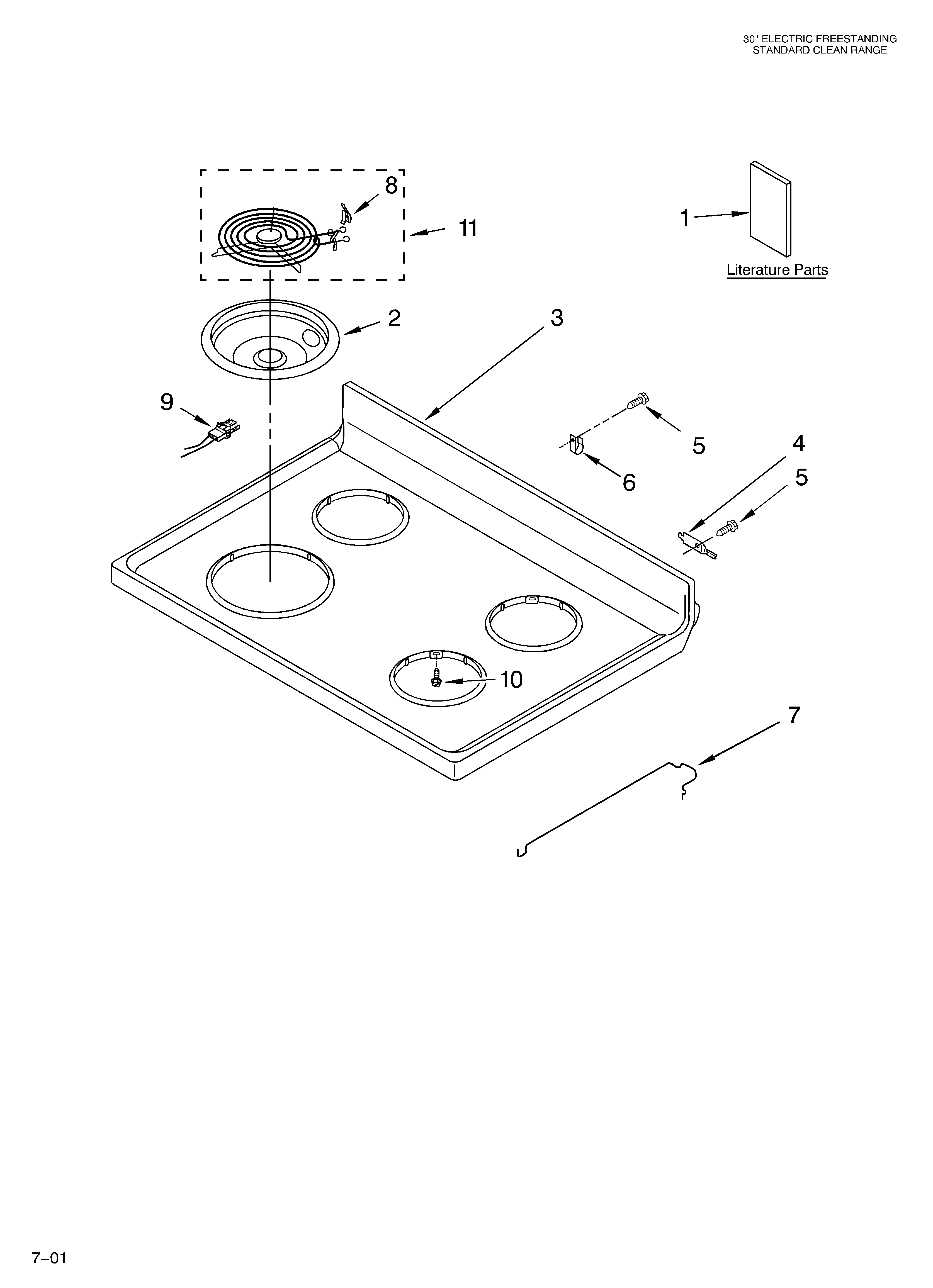 Cooktop/literature