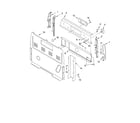 Whirlpool RF362BXKW0 control panel diagram