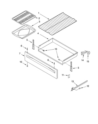 Drawer & broiler