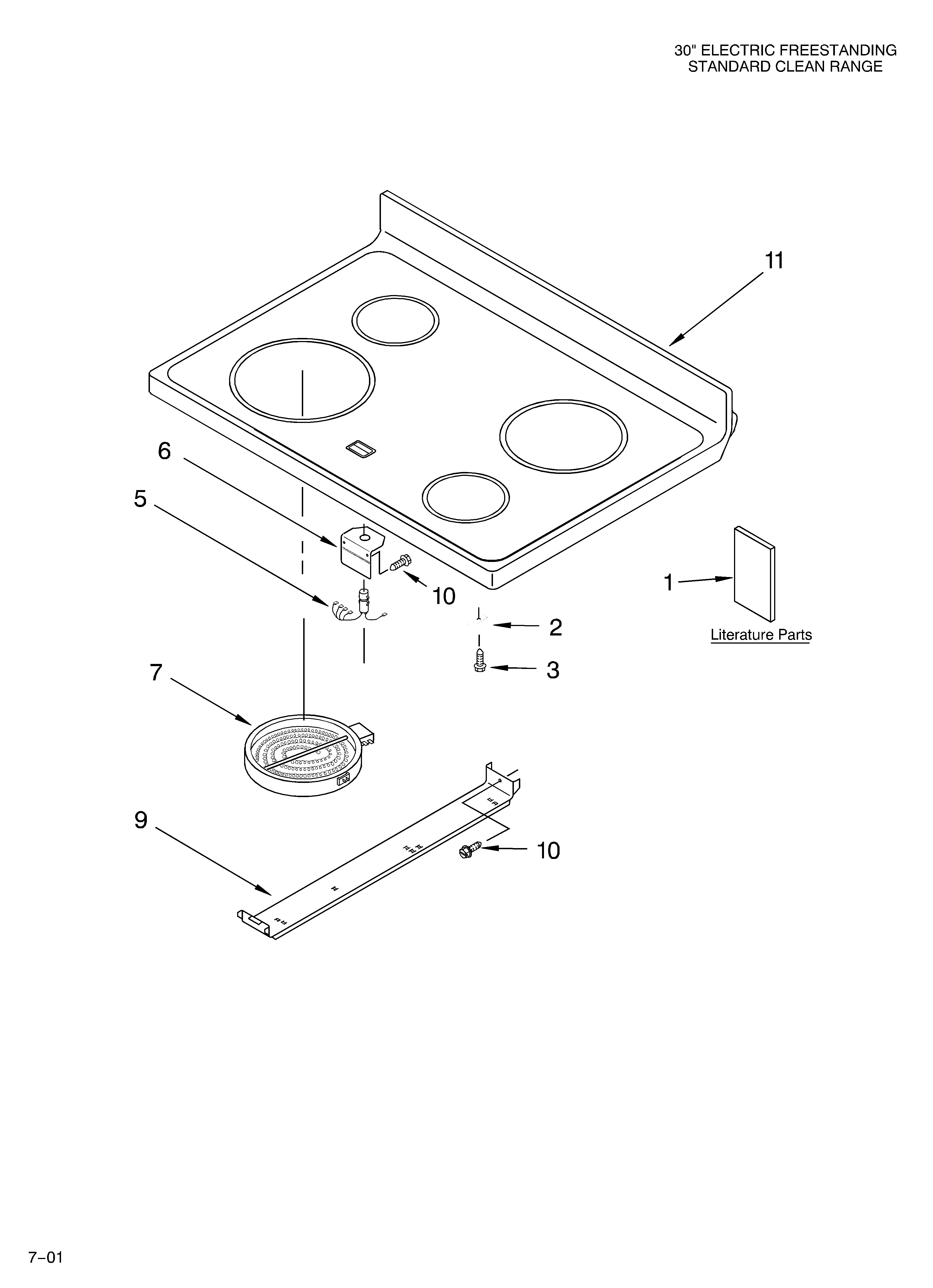 Cooktop/literature