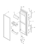 Refrigerator door