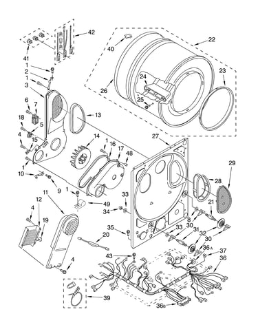 Dryer bulkhead