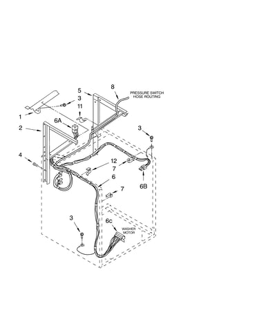 Dryer support and washer