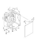 Washer cabinet