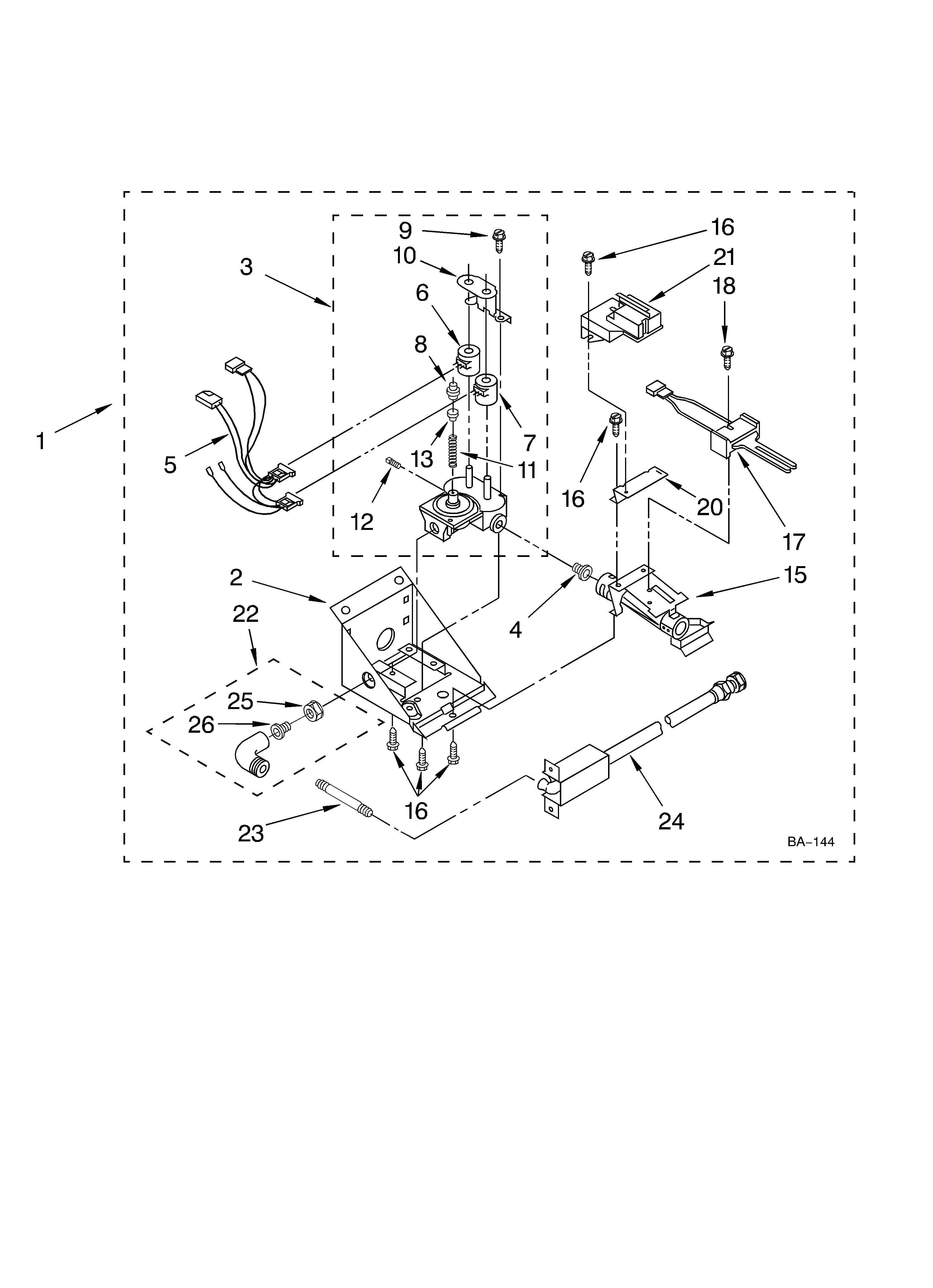 3402856 burner assembly