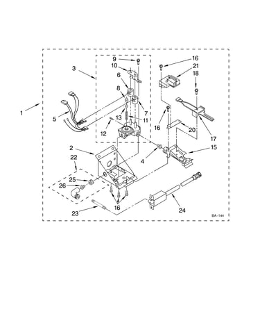 3402856 burner assembly