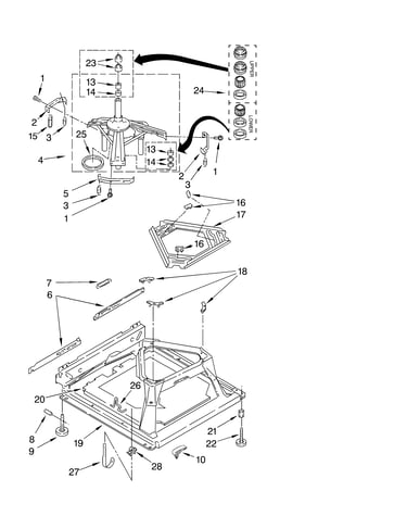 Machine base