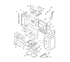 Whirlpool SF356BEKW0 chassis diagram