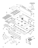 Cooktop, burner, and grate parts/literature