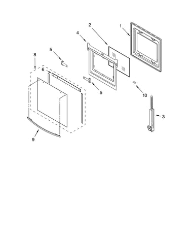 Oven door