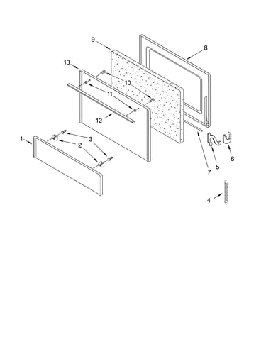 Oven door