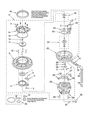 Pump and motor