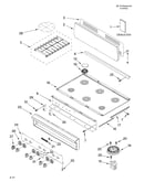 Cooktop, burner/grate/literature
