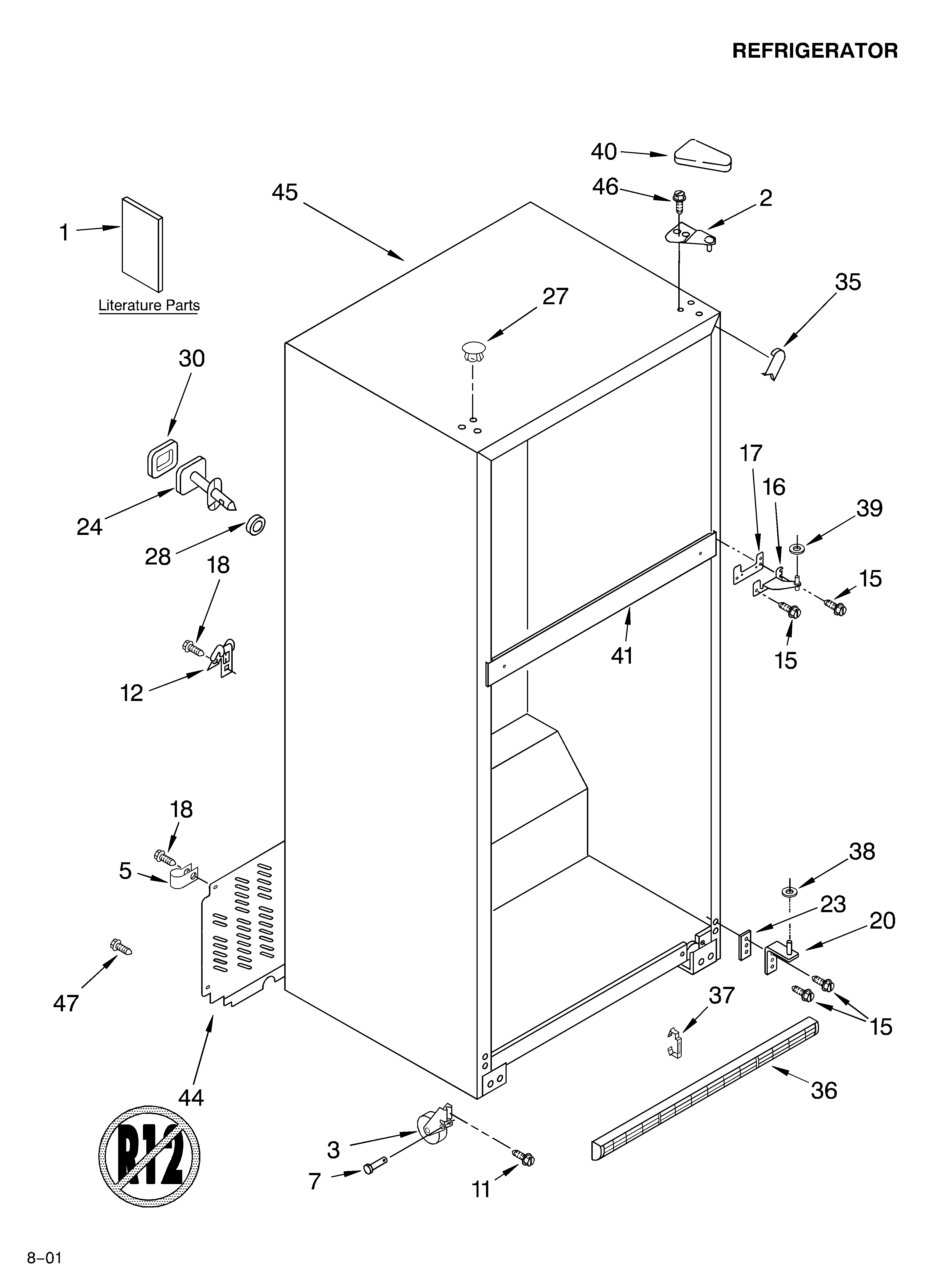 Cabinet/literature
