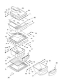 Refrigerator shelf