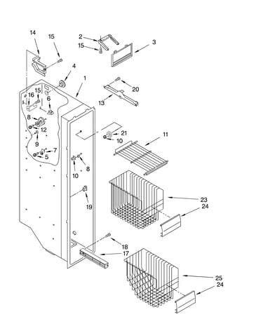 Freezer liner