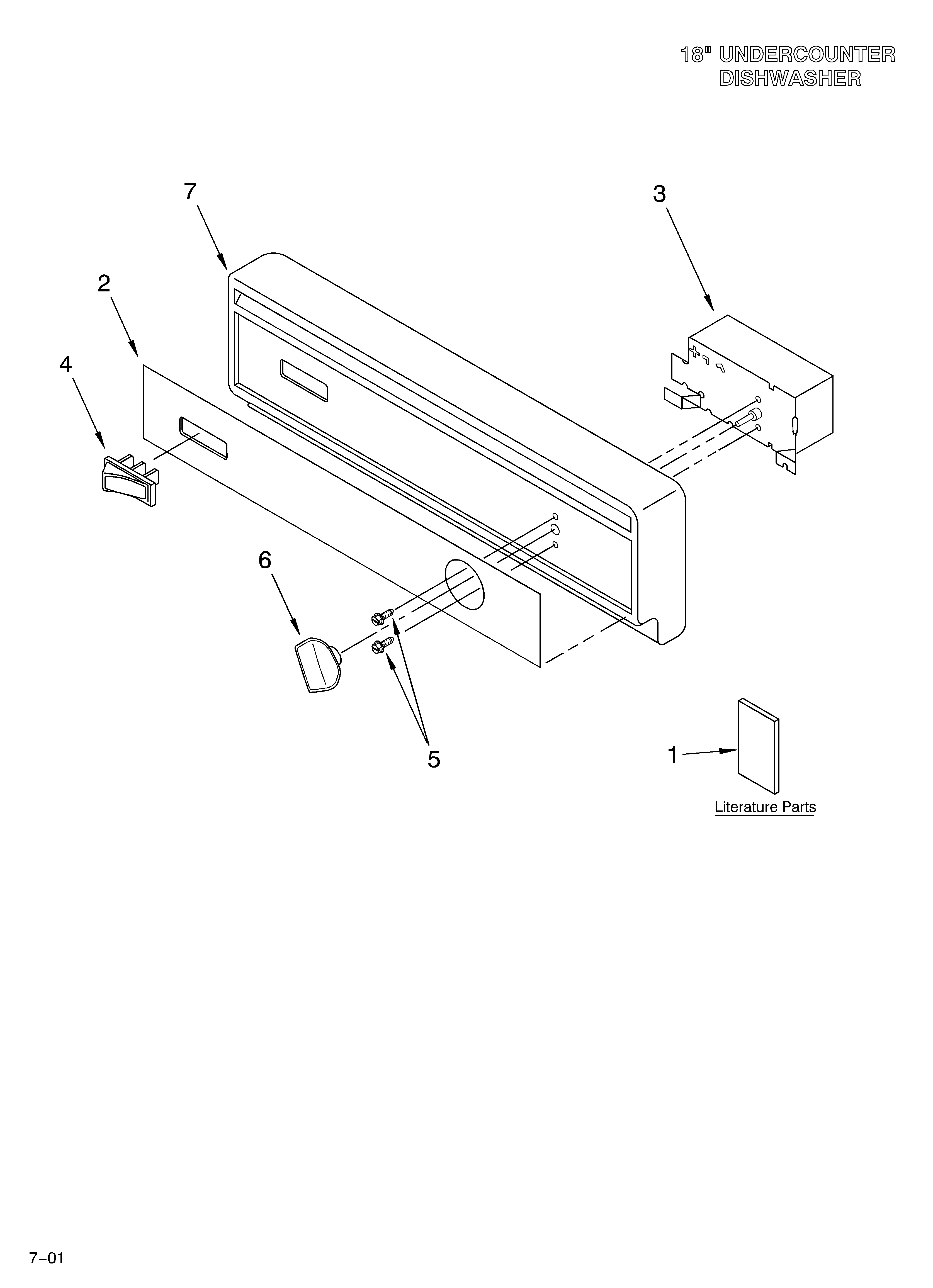 Control panel/literature