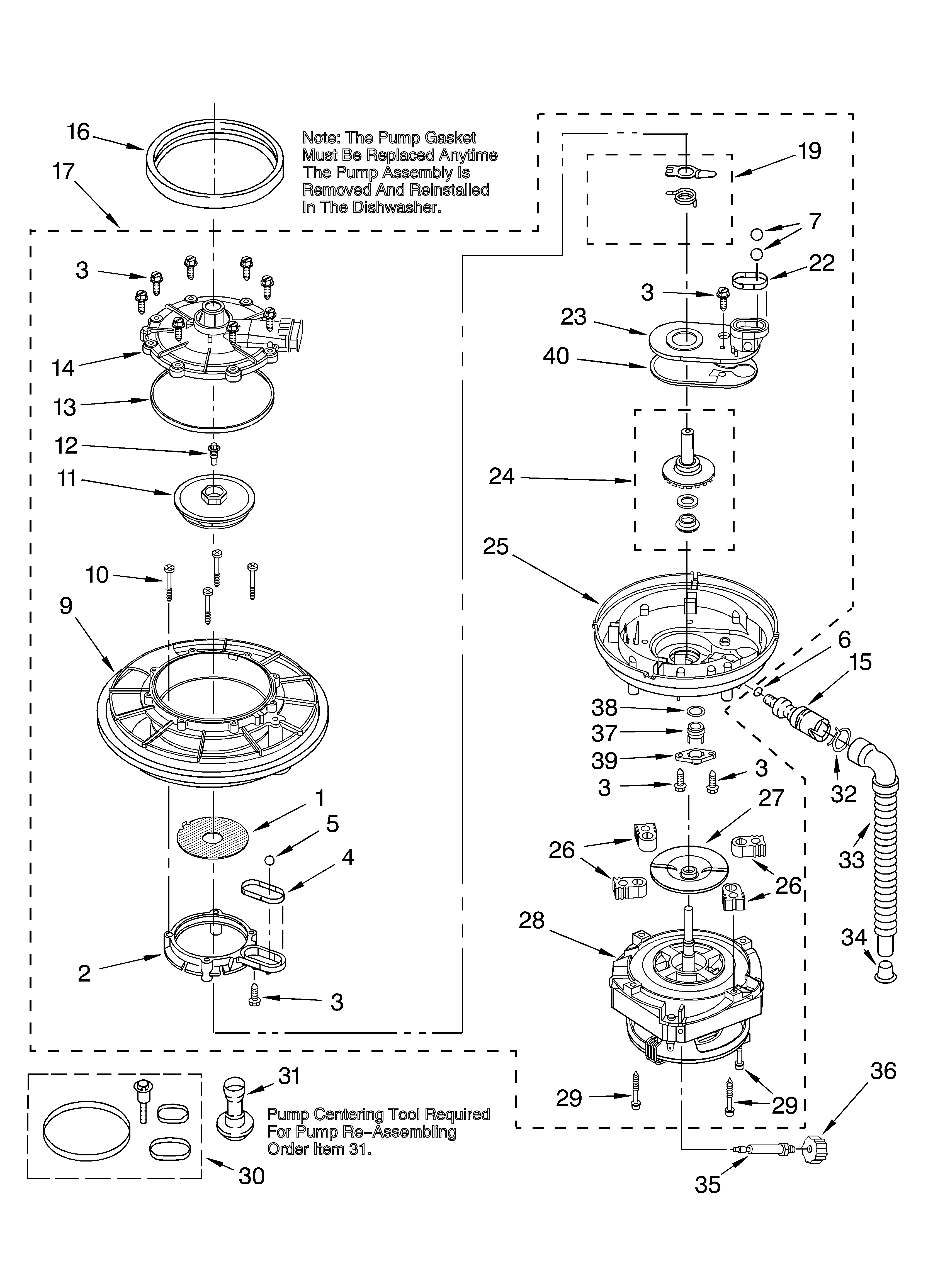 Pump & motor