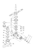 Pump & spray arm