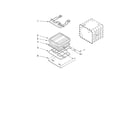 KitchenAid KEBC206KWH0 internal oven diagram