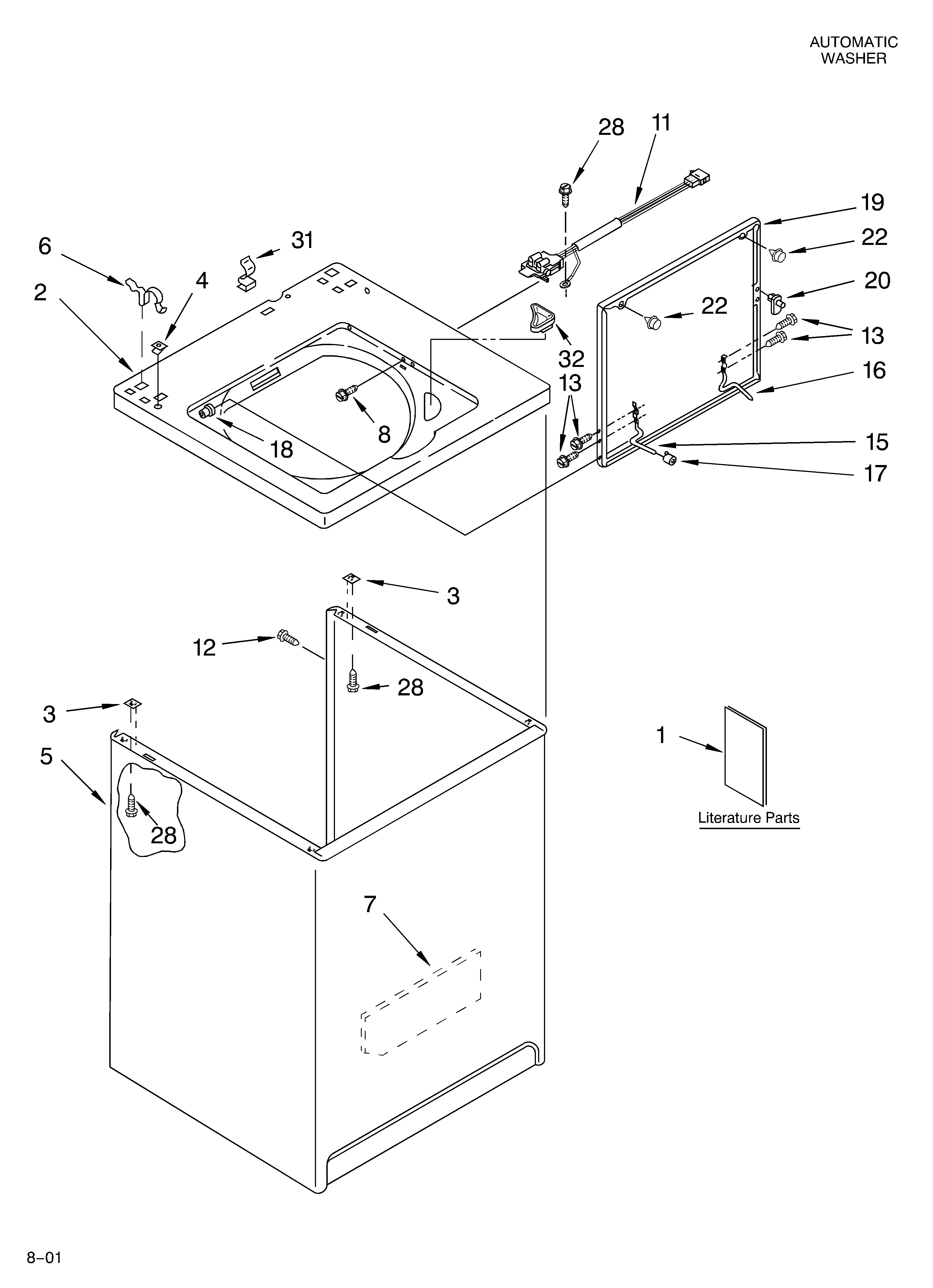 TOP AND CABINET/LITERATURE