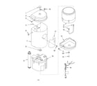 KitchenAid KHWS160JWH1 outer cover & insulation/literature diagram