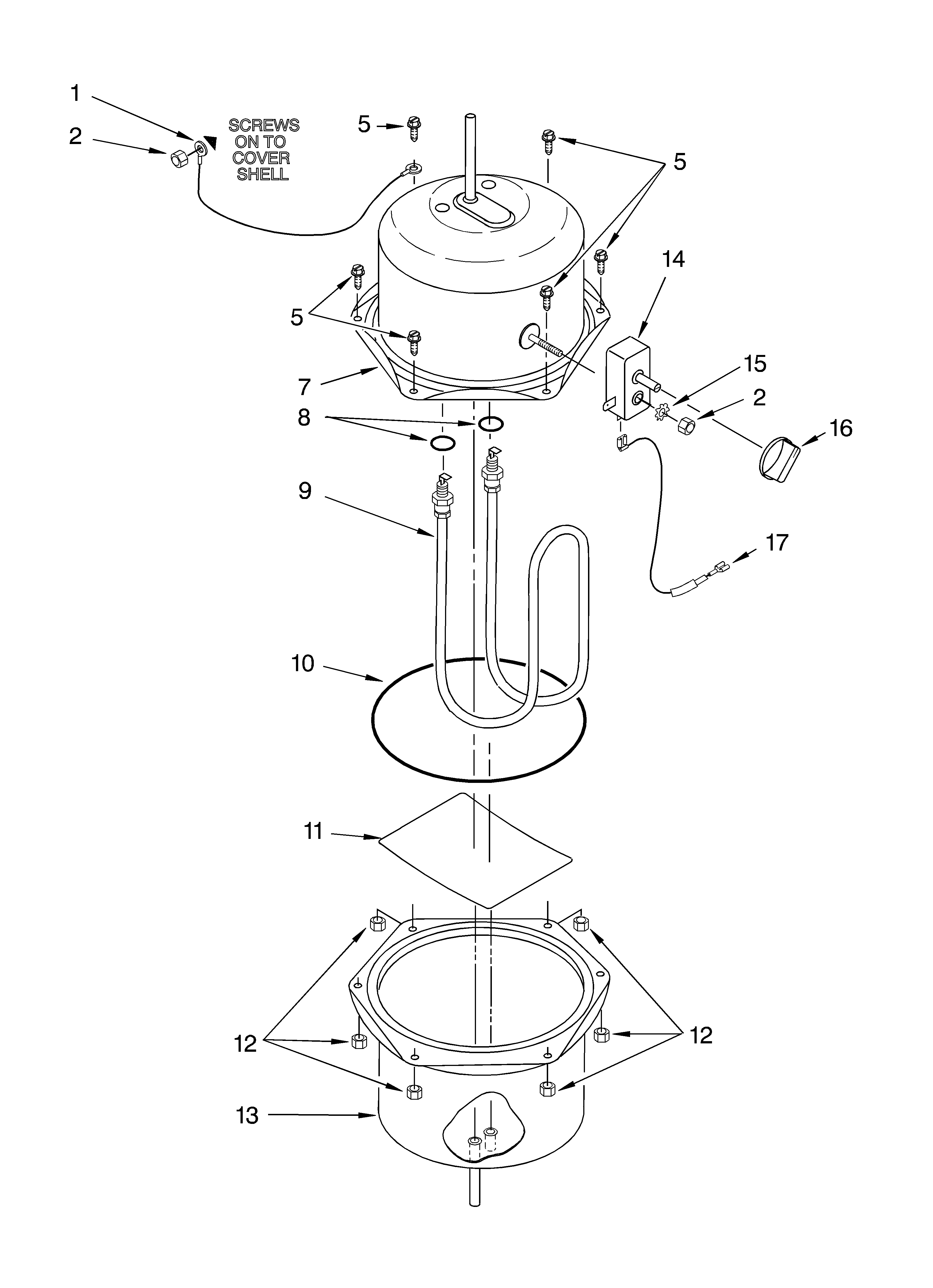 UPPER & LOWER TANK SHELL