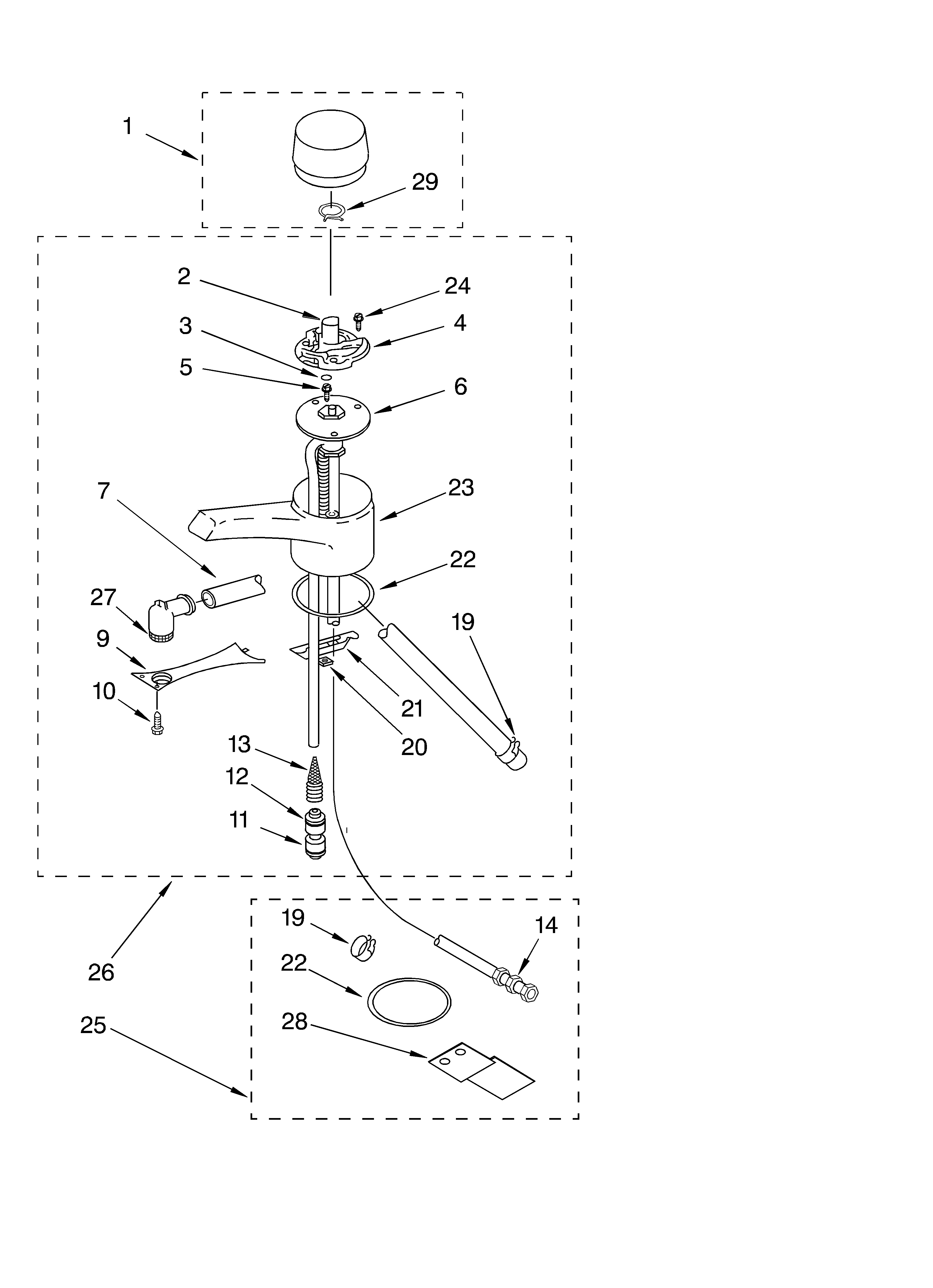 Spout unit