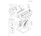 KitchenAid KEYS710JQ0 top and console/literature diagram