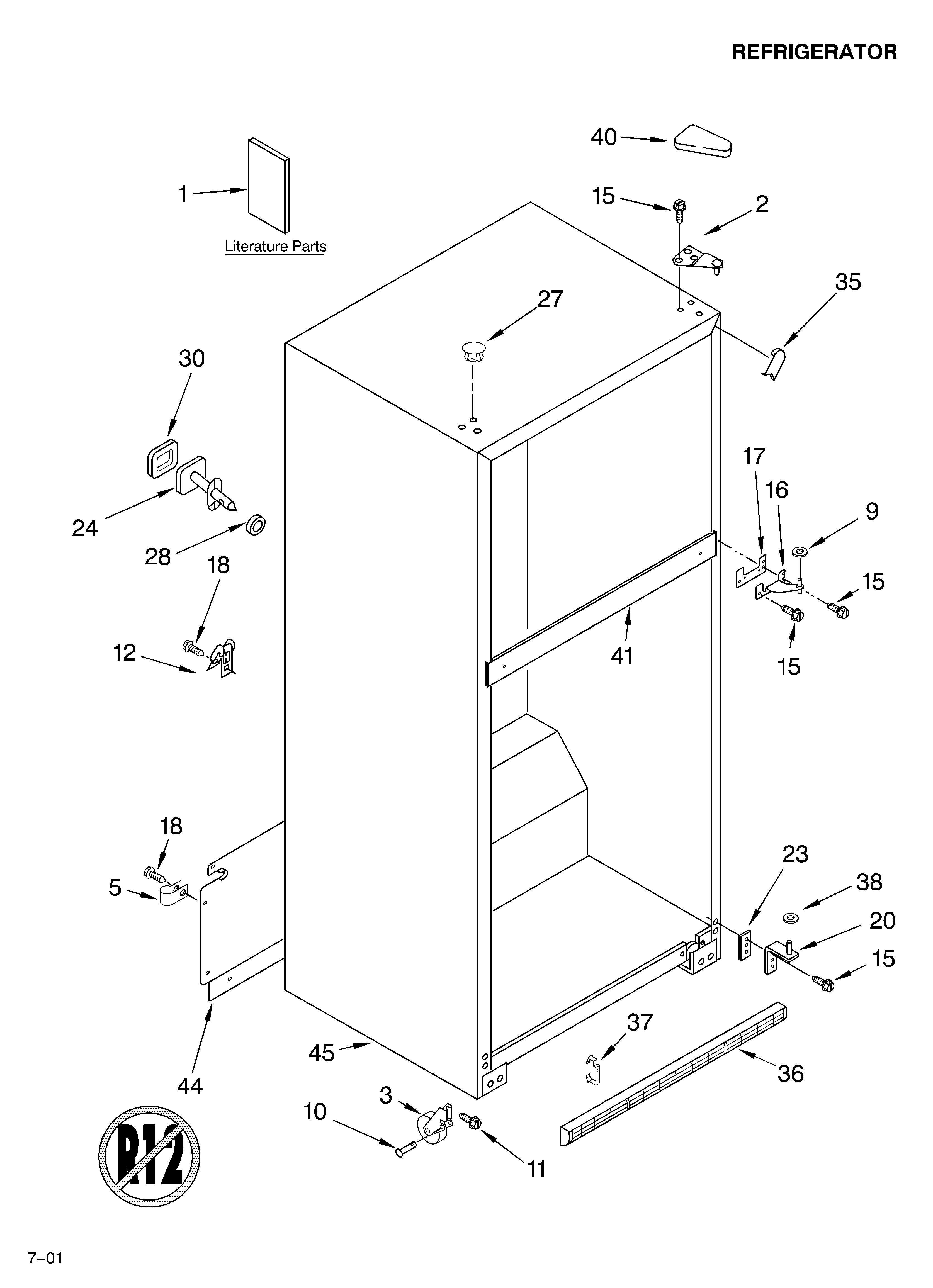 CABINET/LITERATURE