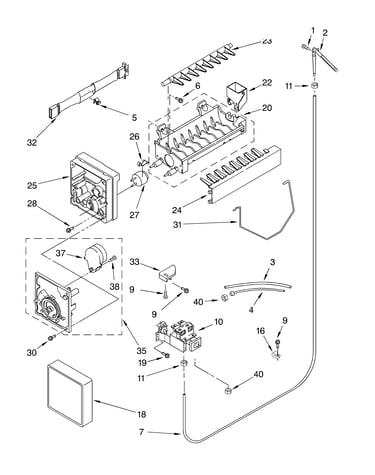 Icemaker/optional
