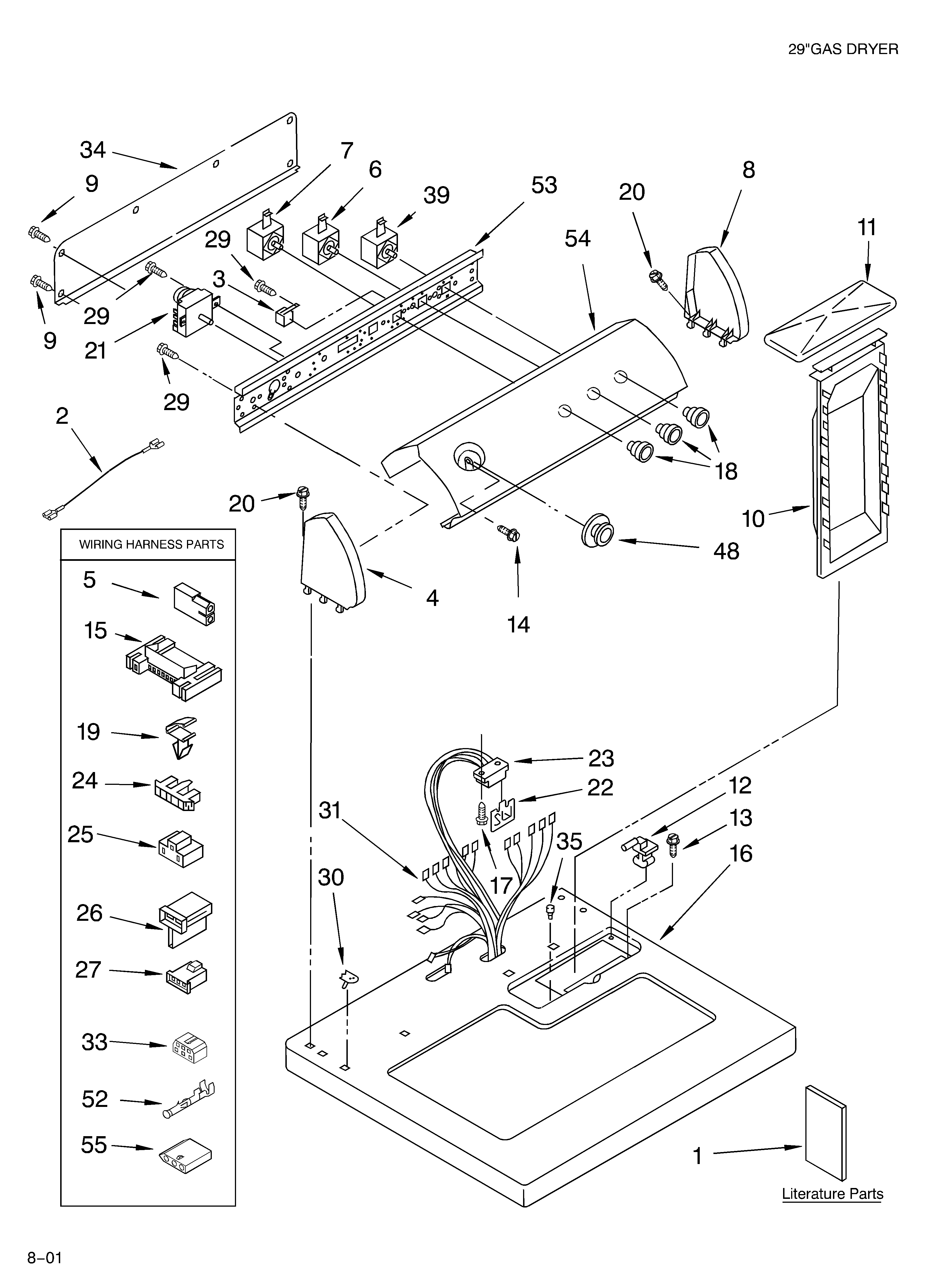 TOP AND CONSOLE/LITERATURE