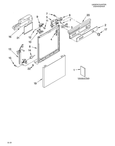 Frame and console/literature