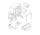 Whirlpool DU840SWKQ0 tub assembly diagram