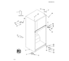 Whirlpool ET8WWKXKQ00 cabinet/literature diagram